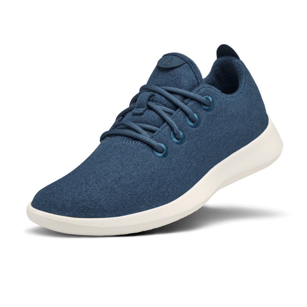 Allbirds Women's Wool Runners - Sneakers Navy - EAR365178